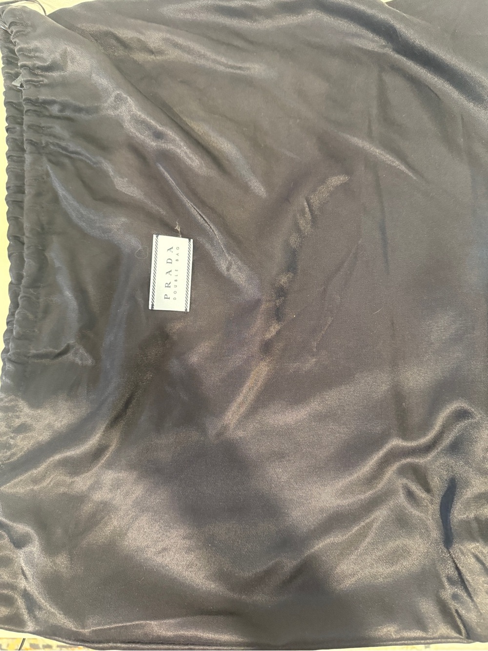 Prada Saffiano Cuir Medium Double Bag - Picture 9 of 9